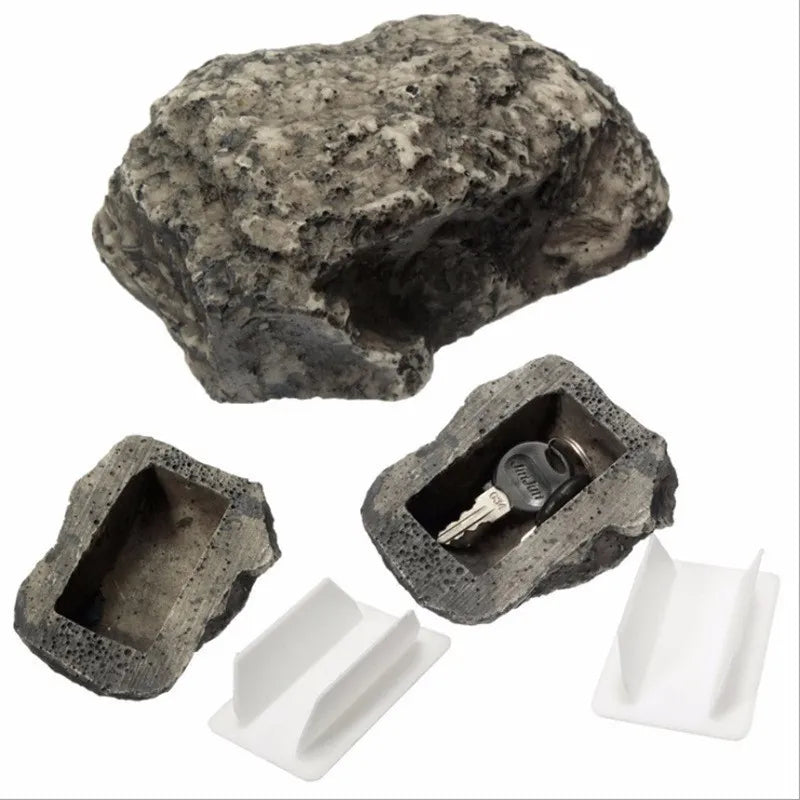 Caja de Piedra Secreta para Llaves