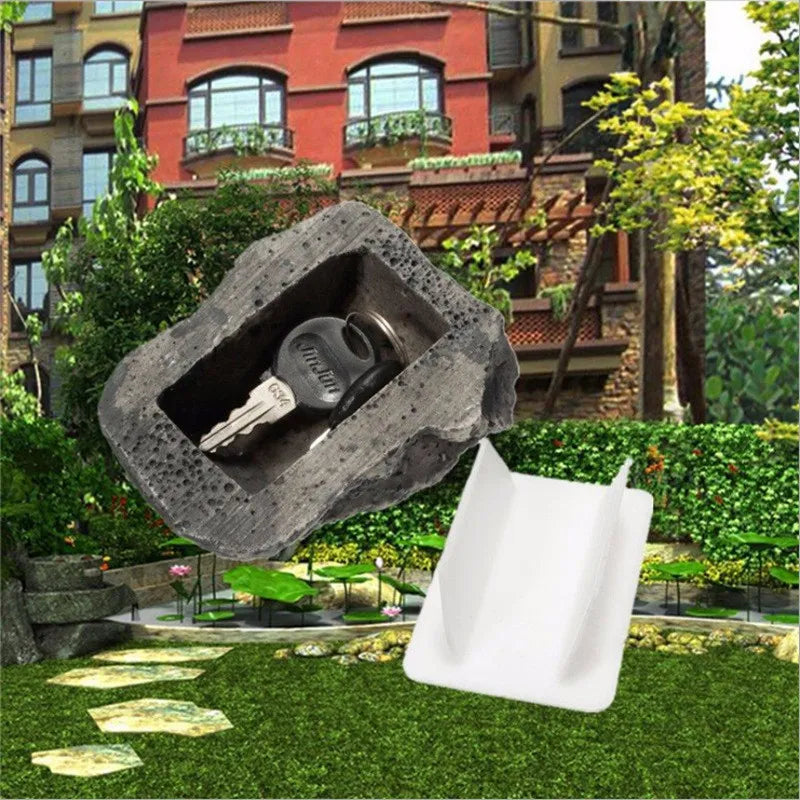 Caja de Piedra Secreta para Llaves